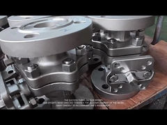 Высокая платформа из нержавеющей стали с фланцевым шаровым клапаном