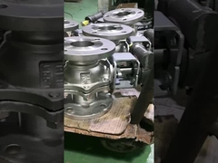 SS316 2PC полный порт воздушный пневматический управляемый шаровой клапан Q641F JIS10K 50A