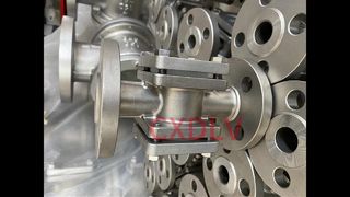 Фланцевое смотровое стекло с соединением из боросиликатного стекла ANSI150LB