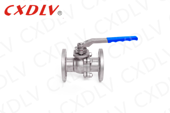 CF8 Фланцевый шаровой клапан с RPTFE или материалом сиденья Develon для нефти и других жидкостей