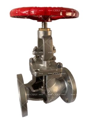 Подъемный ствол ручного клапана с 150LB нержавеющей стали CF8M конец фланца для управления жидкостью и легкой эксплуатации