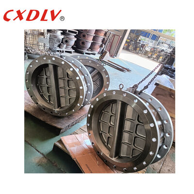 DN600 Двухслойный контрольный клапан Дуплексная сталь 2205 PN10 Фланцевый
