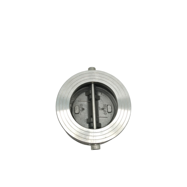 Двухдисковый обратный клапан из нержавеющей стали с высокой термостойкостью для воды, пара, масла и газа