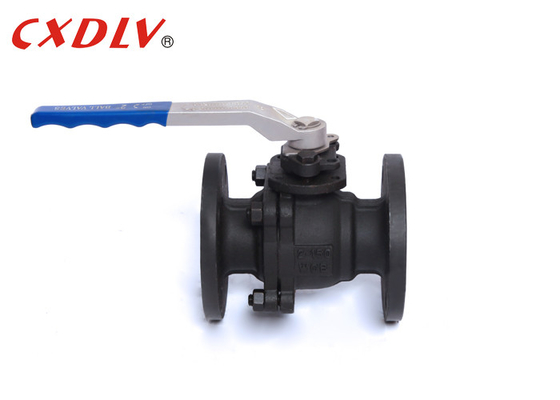DIN PN16 WCB Фланцевый шаровой кран 2PC из нержавеющей стали