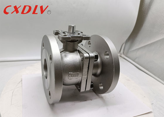 Шаровой клапан с фланцем 1.4409 с верхним монтажом ISO5211 PN16 DN100