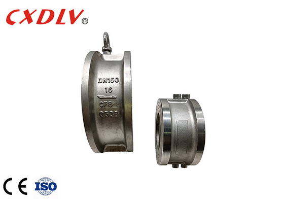 Тело CF8 DN600 задерживающего клапана вафли плиты DIN3202 PN16 двойное не возвращенное